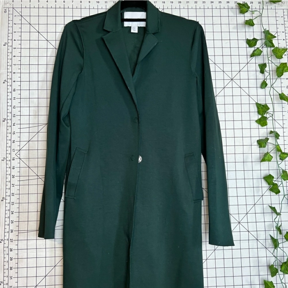 Carolina Belle Montreal Green Coat Size M